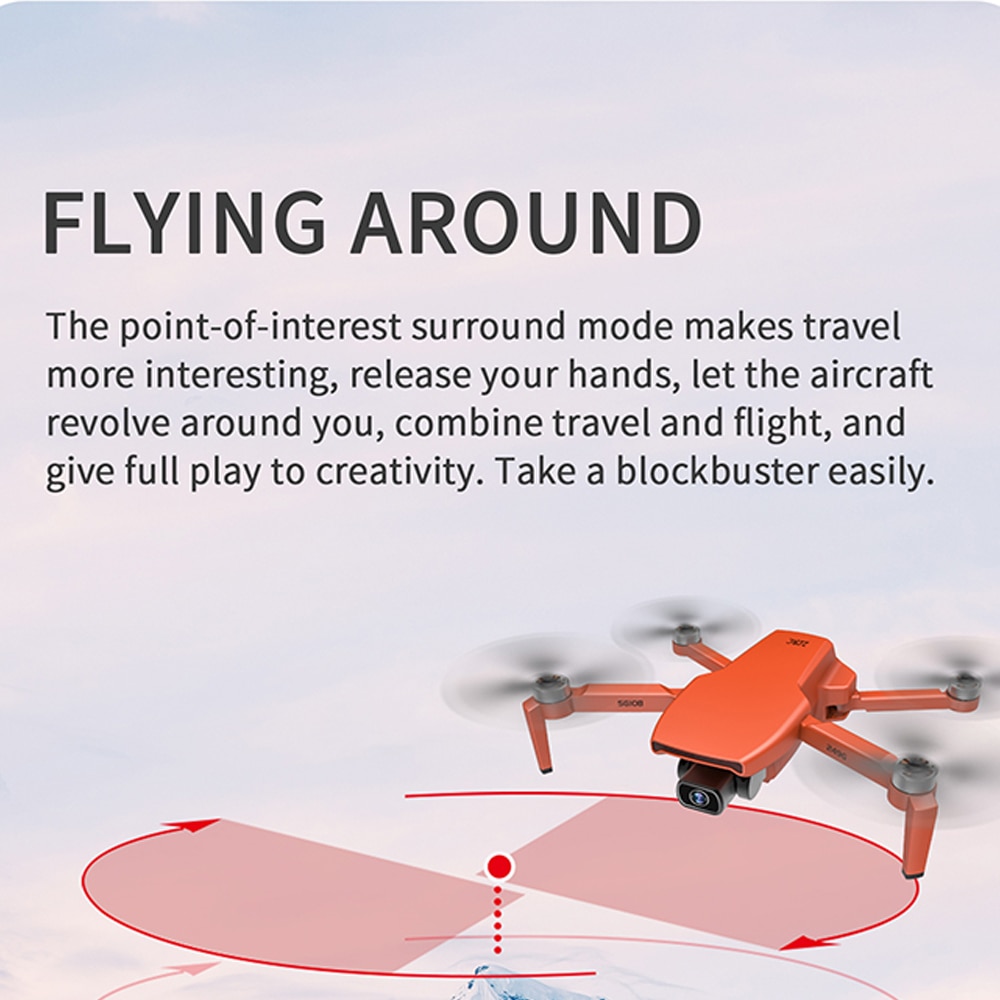 Drone 4k SG108 HD With Camera 5G WiFi GPS Drone Brushless FPV Drone 1KM Long Distance RC Quadcopter Professional VS EX5 - Image 6