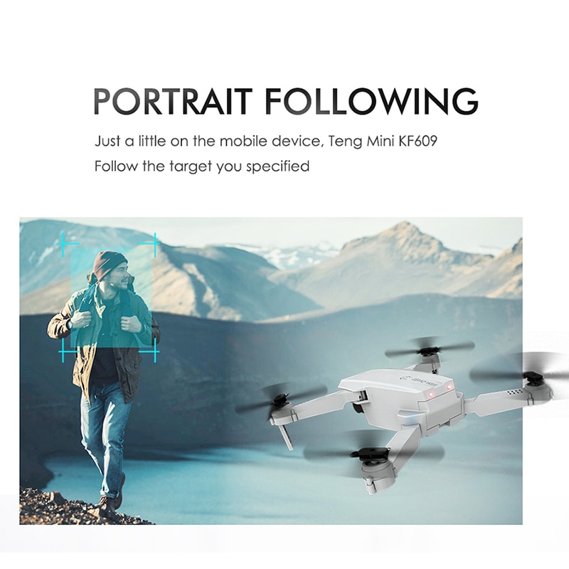 Newest KF609 Drone 4K Single Camera 720P WIFI FPV Mini Drones 4K KF609 Dual Camera optical flow RC Quadcopter VS E68 SG106 dron - Image 4