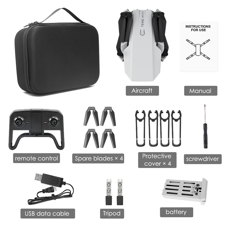 Newest KF609 Drone 4K Single Camera 720P WIFI FPV Mini Drones 4K KF609 Dual Camera optical flow RC Quadcopter VS E68 SG106 dron - Image 6