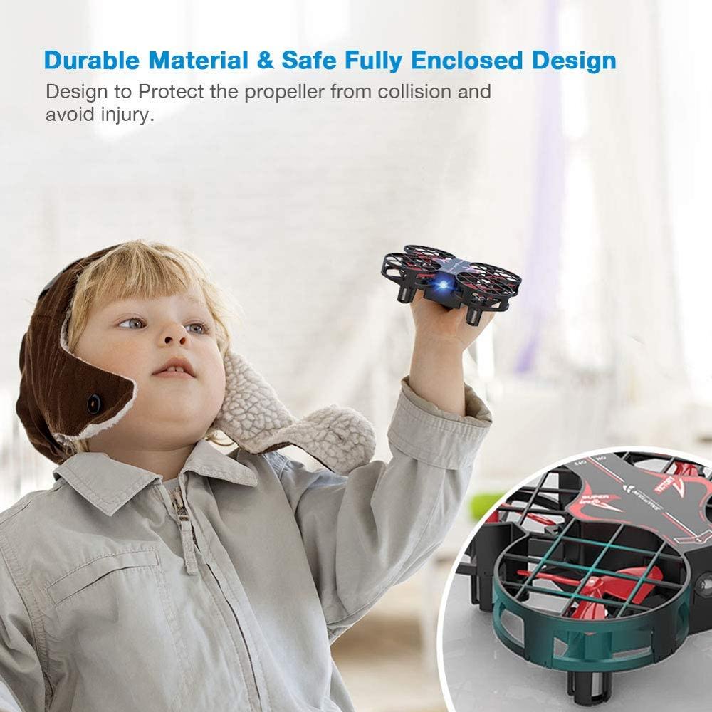 Pocket Quadcopter 3 Batteries SNAPTAIN HH23HQ Portable Mini Drone RC with Altitude Hold Headless Mode 3D Flip Toys Drone - Image 2