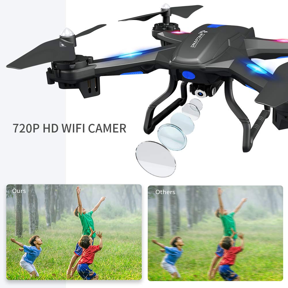 SNAPTAIN SE5CQ Drone WiFi FPV 720P HD drones camera Voicewith control Gravity Sensor Function RTF drone 4k gps profissional dron - Image 4