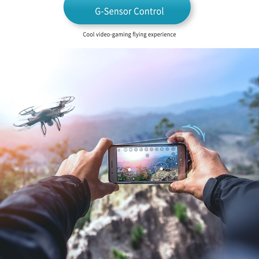SNAPTAIN SPF600MQ Drone with Camera WiFi FPV RC Quadcopter 720P HD Camera Voice Gesture Control RC dron for Beginners gift - Image 5
